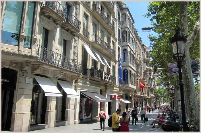 Shopping in Barcelona